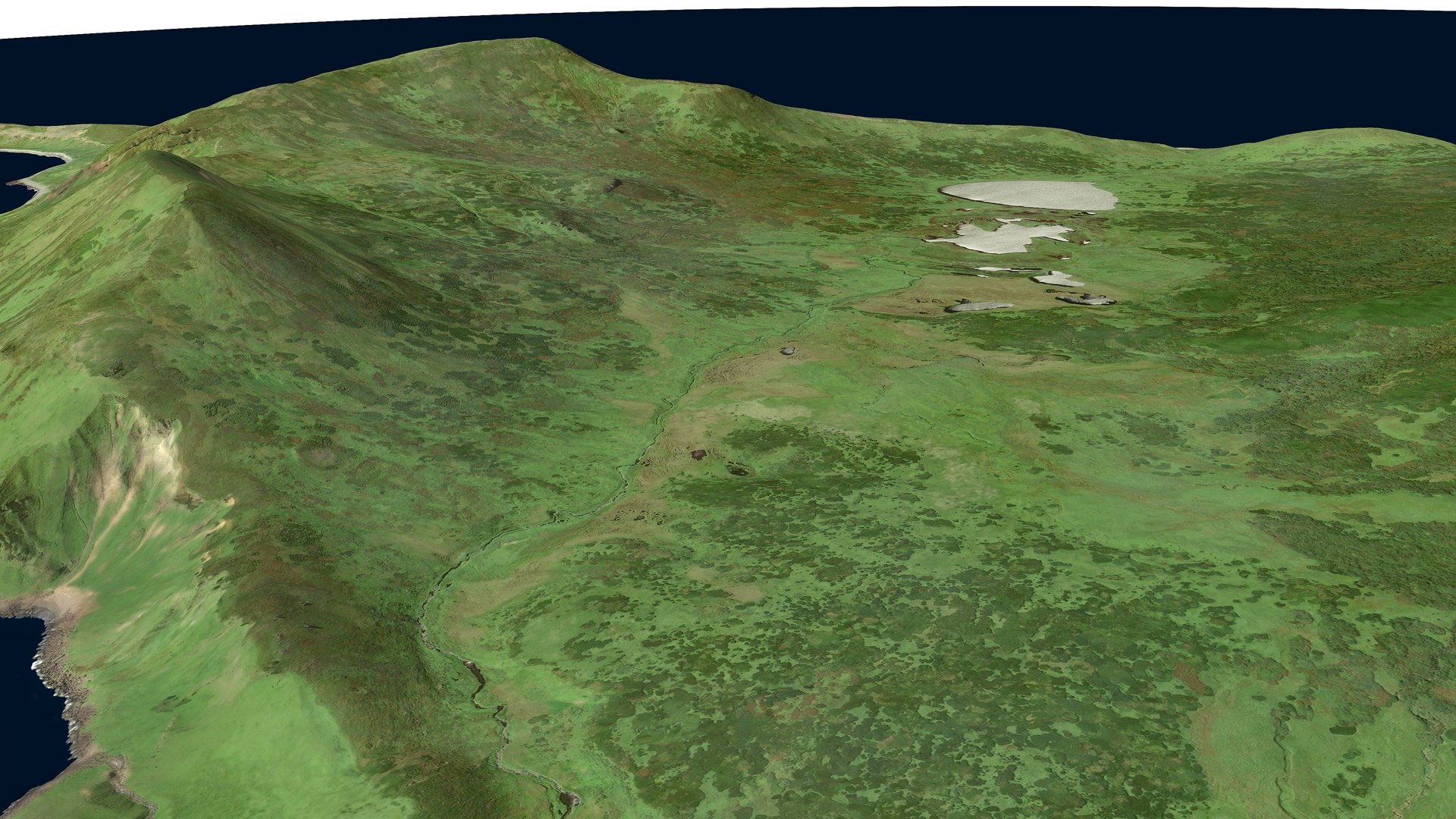 Rasshua Island Kuril Archipelago Middle Kurils Russia model ...