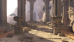 Ruins Of An Ancient Temple