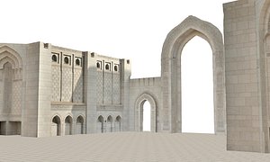 Oman Mosque 3D model