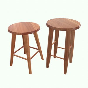 chair stool 3D