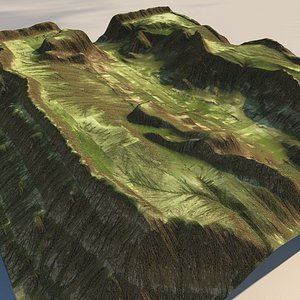 Game Level Terrain X3