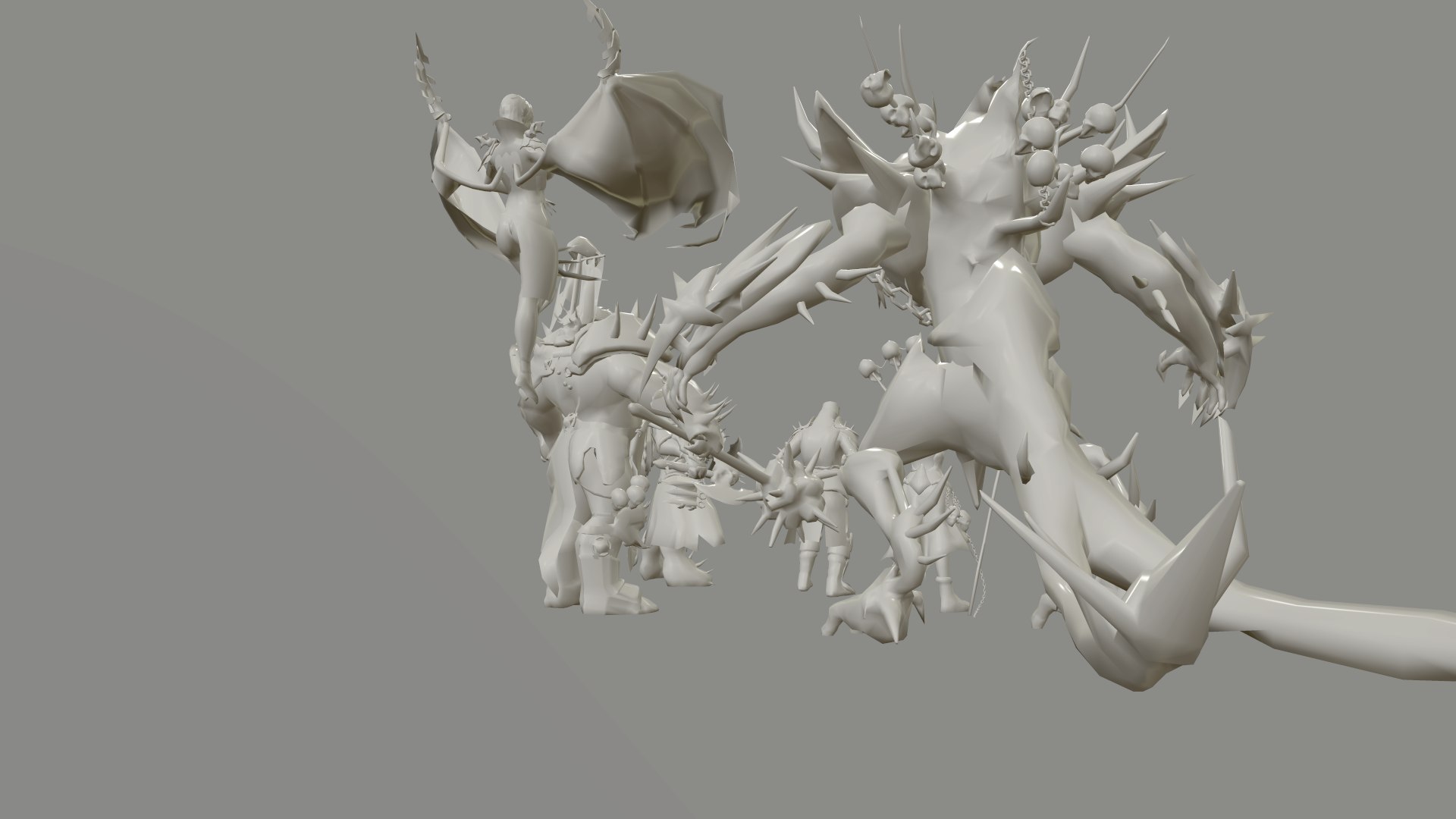 3D model knight rigged animation - TurboSquid 1179980