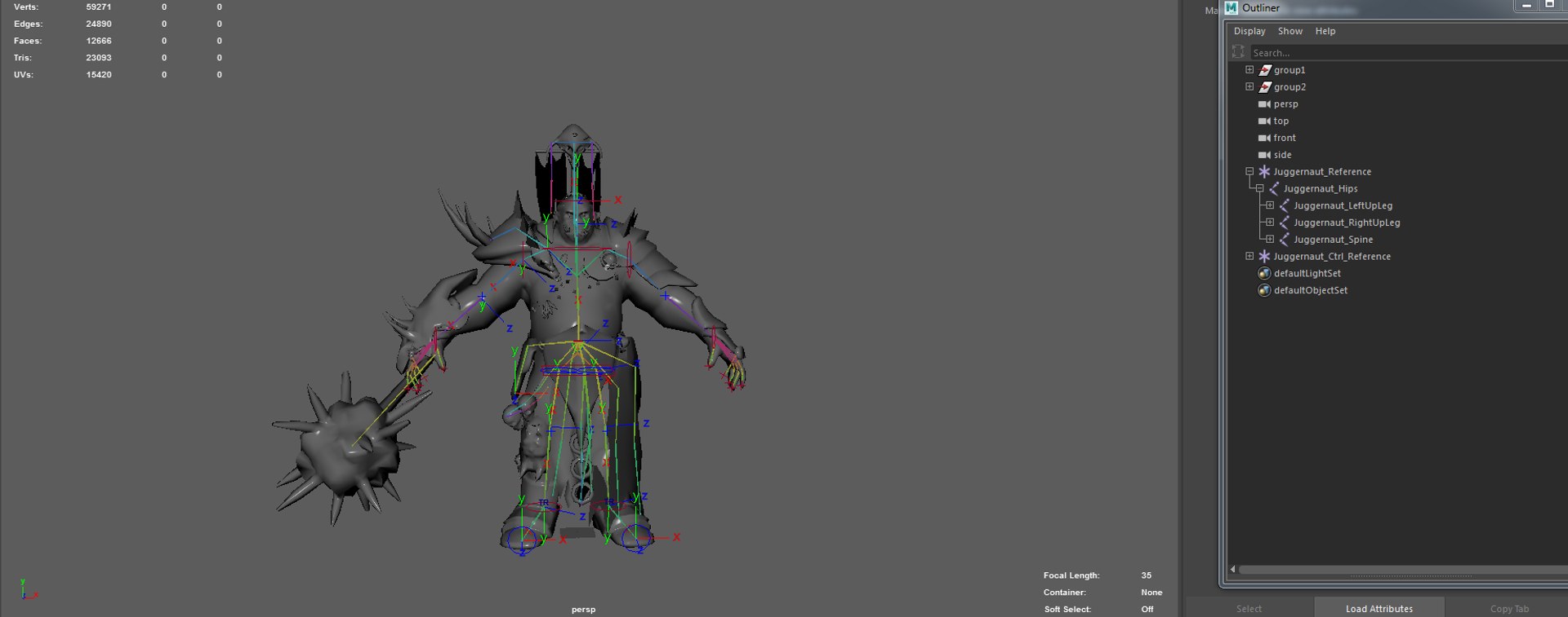 3D model knight rigged animation - TurboSquid 1179980
