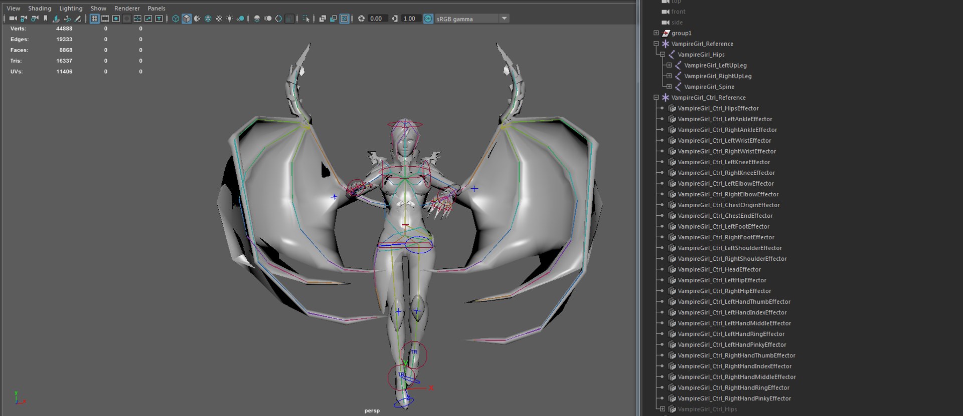 3D model knight rigged animation - TurboSquid 1179980