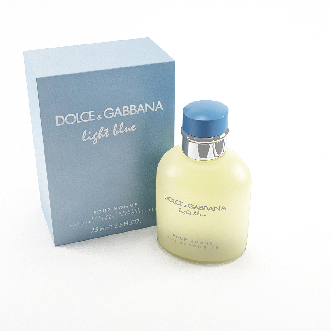 Parfume Dolce Gabbana Light 3d Max