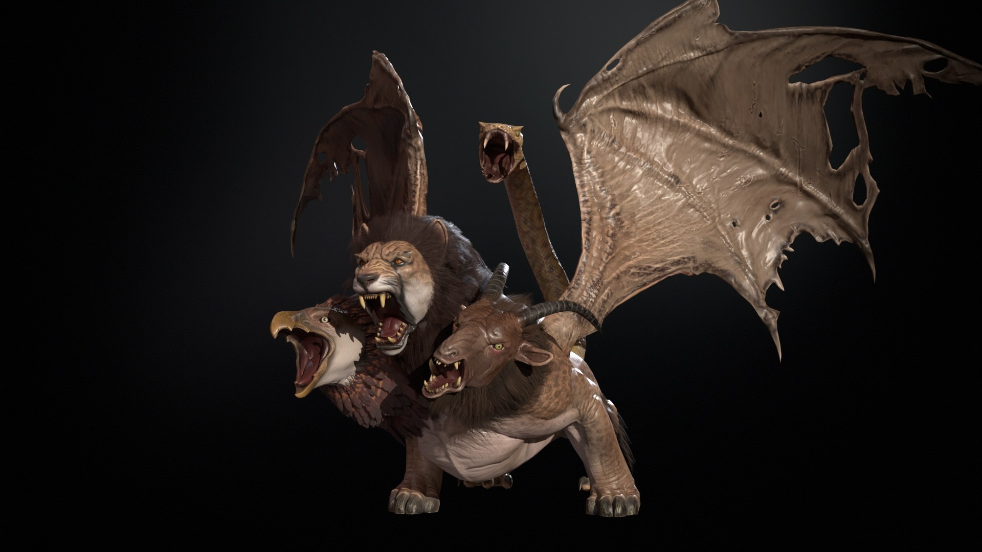 Chimera 3D - TurboSquid 2022055