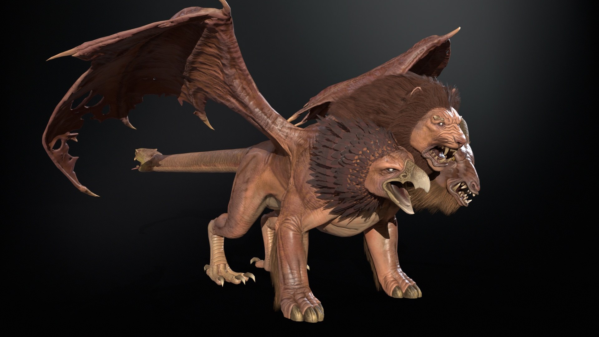 Chimera 3D - TurboSquid 2022055