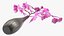 Phalaenopsis rosa Orchideenstiel in Keramikvase