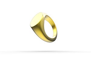 STL file Louis Vuitton geometric signet ring 3D print model・Model to  download and 3D print・Cults