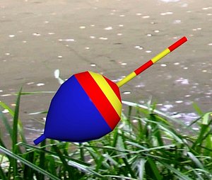 3d model fishing float