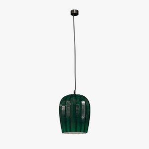 3D Hanging Lamp Karman Sahara Green 2