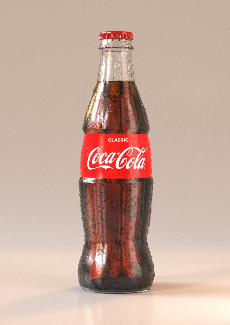 Coca Cola Bottle 3D Model - TurboSquid 1778788