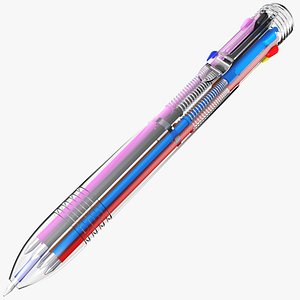 3D Multicolor Ballpoint Pen