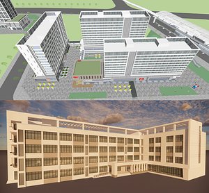 Office Building and dormitory-A12