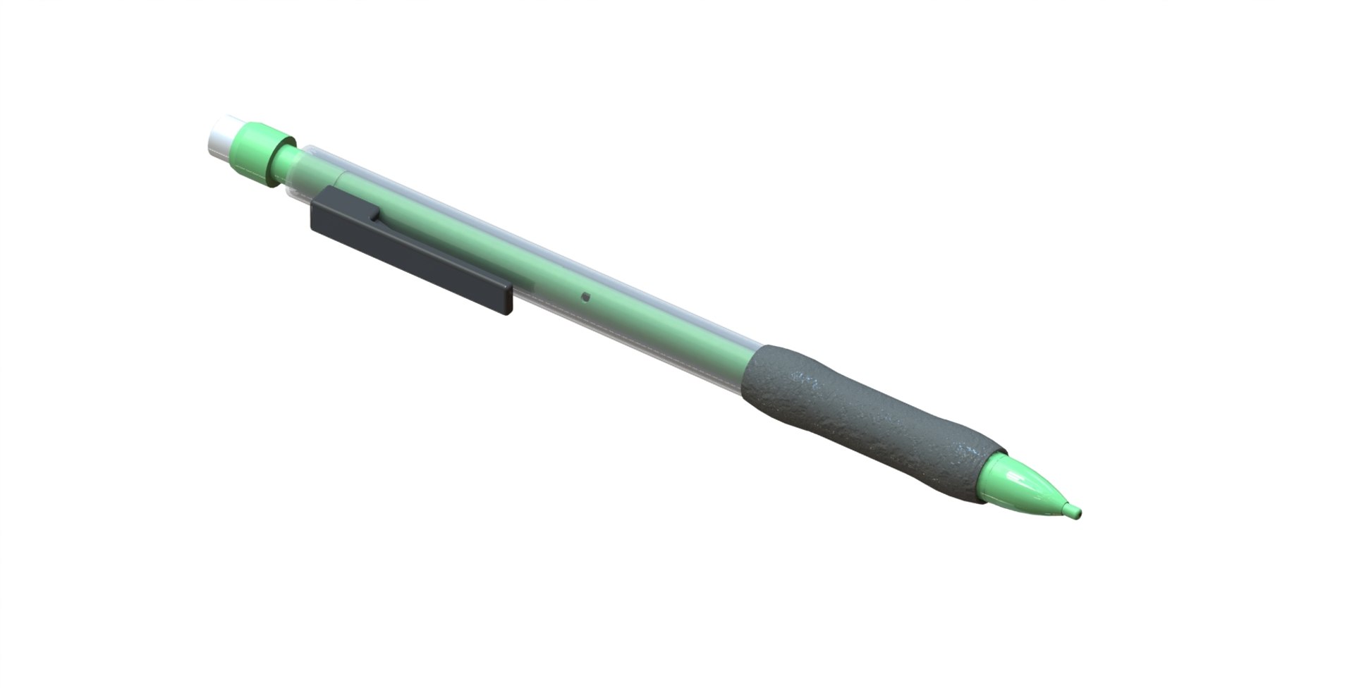 3d Complete Mechanical Pencil Model