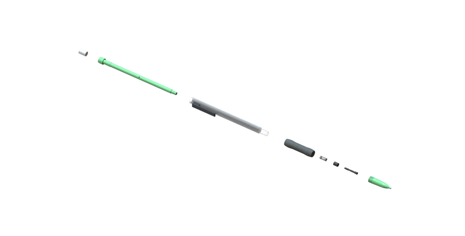 3d Complete Mechanical Pencil Model