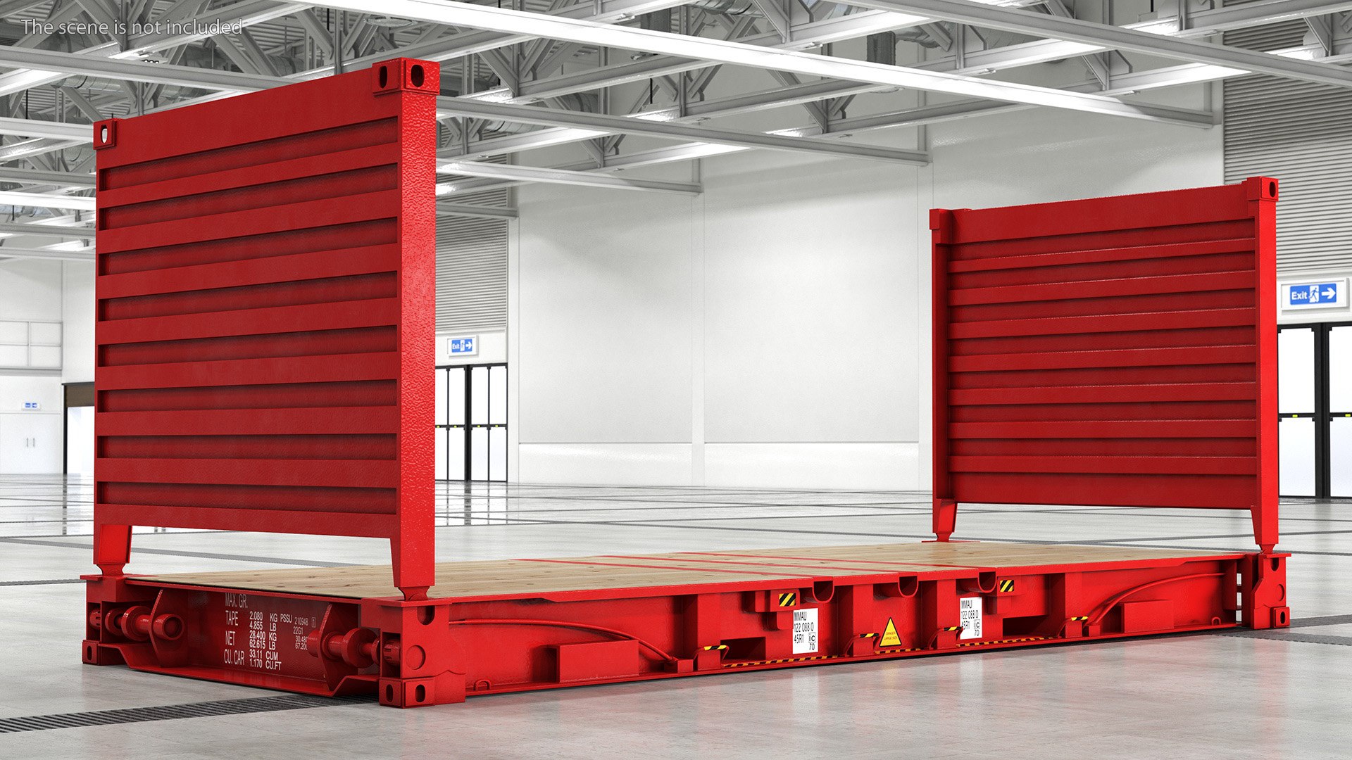 Rectangular Flat Rack Collapsible 3D Model - TurboSquid 2170149