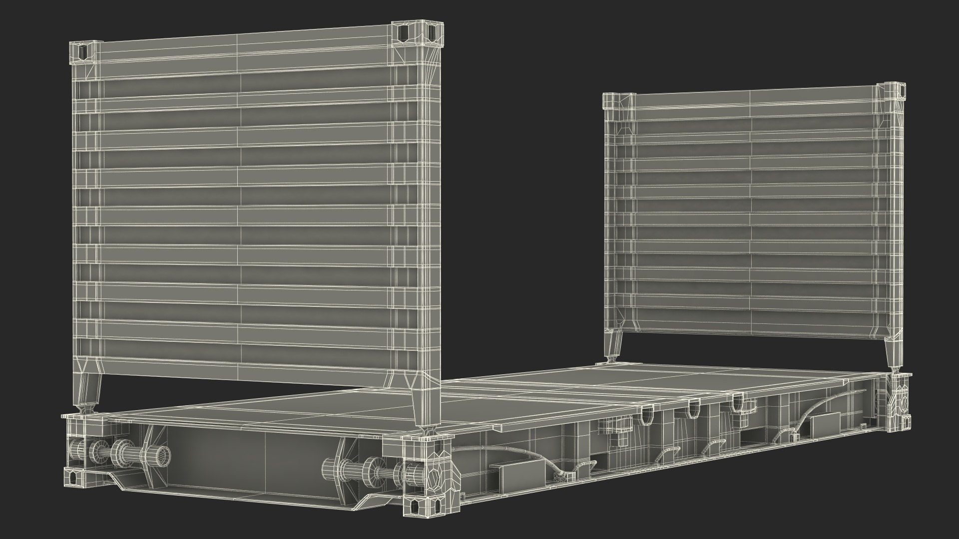 Rectangular Flat Rack Collapsible 3D model - TurboSquid 2170149