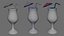 Modello 3D stilizzato low-poly di Melvin, con rigging.