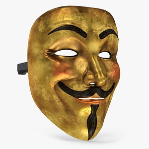 Golden V For Vendetta