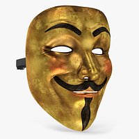 Golden V For Vendetta