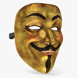 Golden V For Vendetta