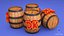 DK Barrel - Donkey Kong Assets