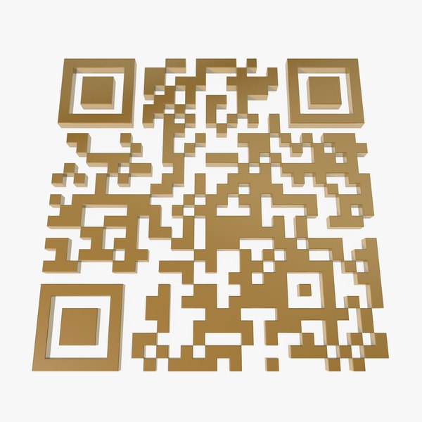 QR 코드 3D 모델 - TurboSquid 2289850