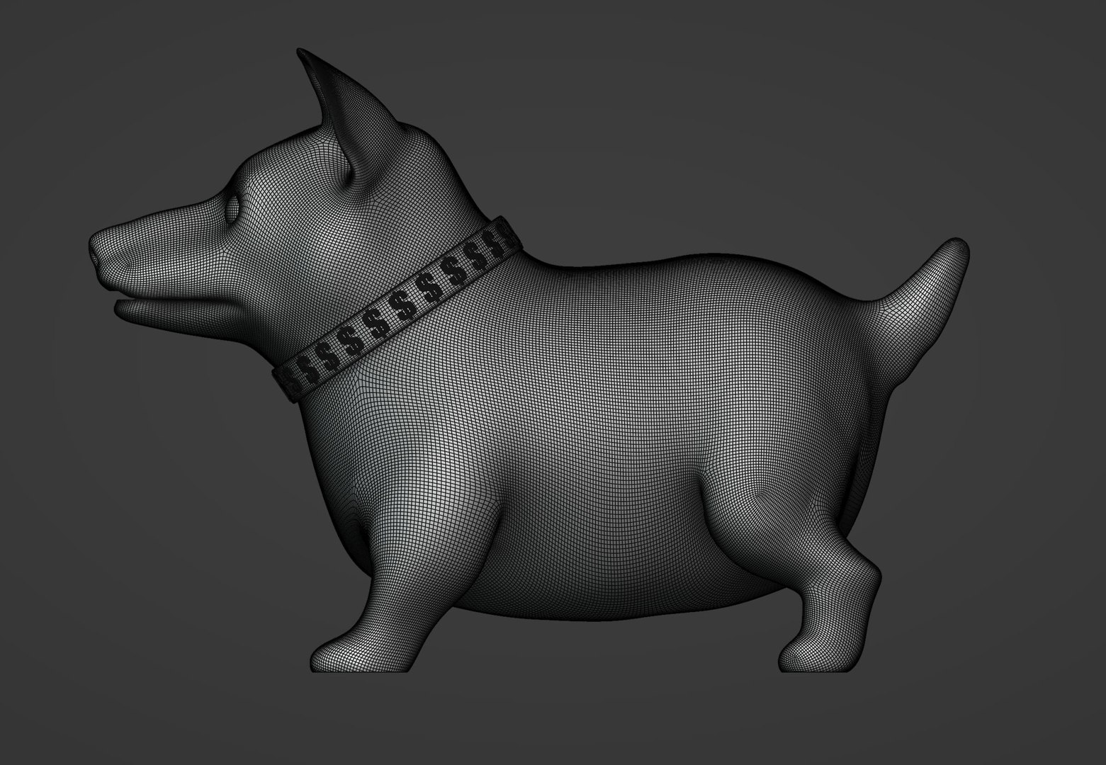 3D Doggy Bank Model - TurboSquid 2078353