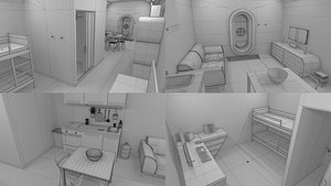 fallout bunker 3D model