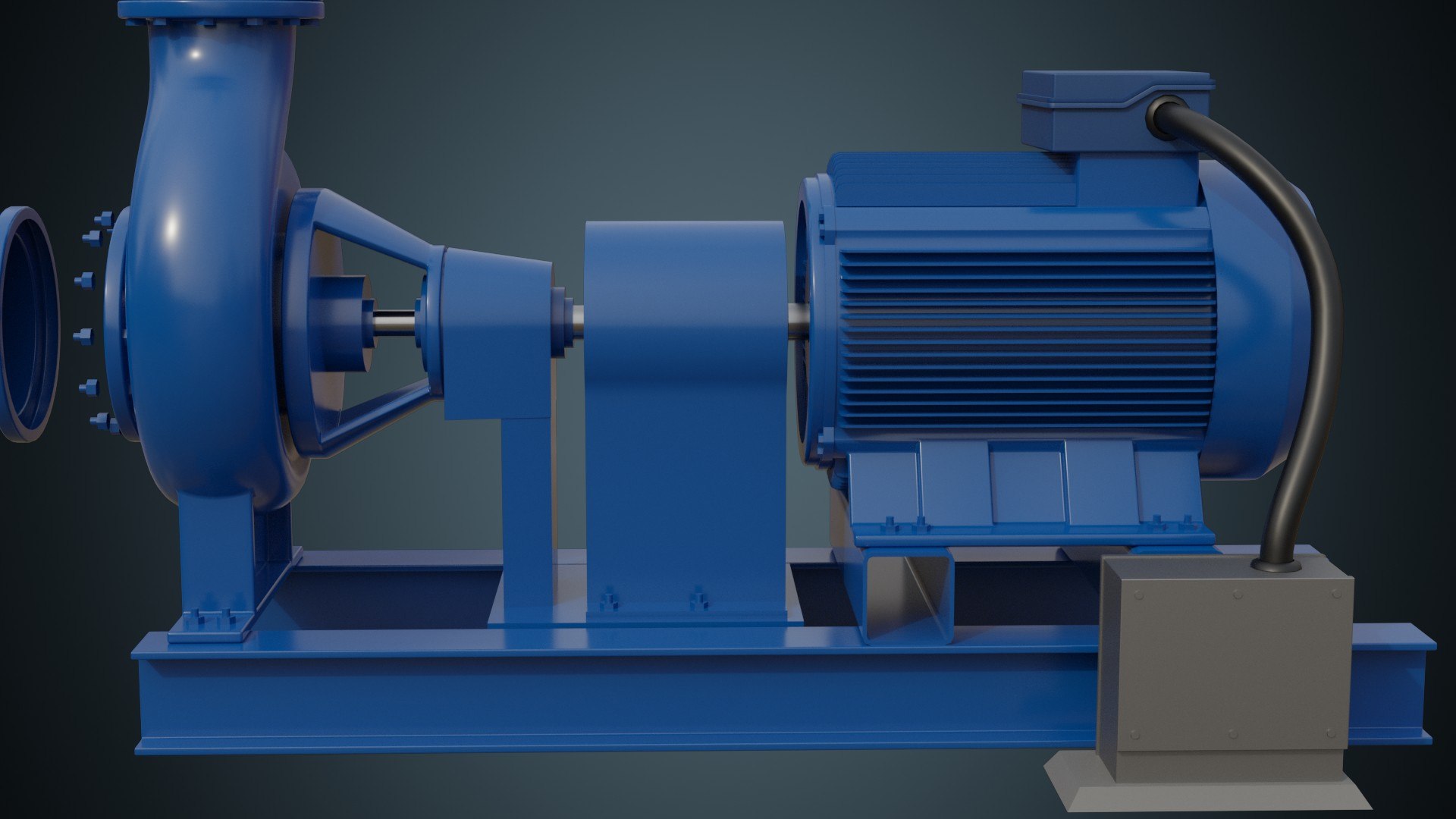 Water Pump 3 Basic 3D - TurboSquid 1996844