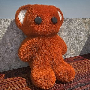 teddy bear 3d model