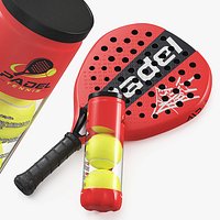 Head Padel Racket with Ball Tube