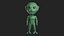3D Alien model