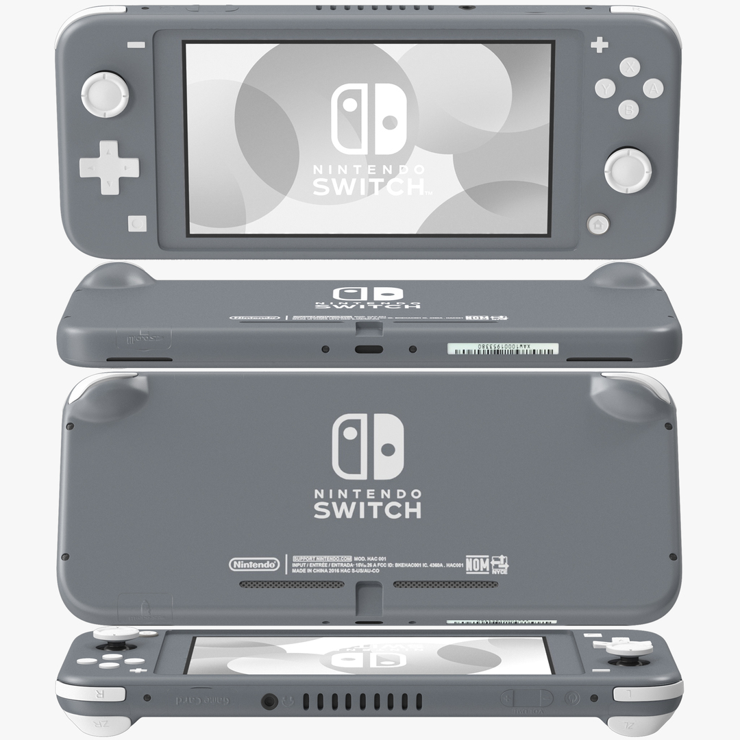 Nintendo lite купить прошитую. Nintendo Switch Lite (серый). Nintendo Switch Lite 3. Игровая консоль Nintendo Switch Lite. Nintendo Switch 3ds model.