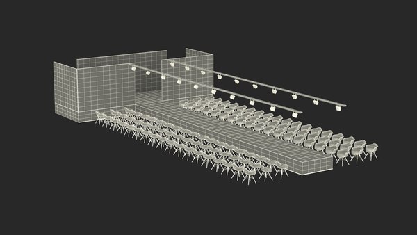 modelo 3d Escenario de pasarela de moda - TurboSquid 2076944
