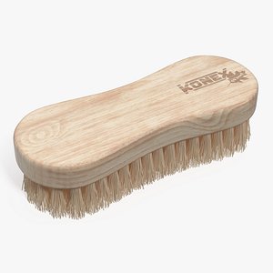 Konex Nylon Fiber Cleaning Brush Light Wood