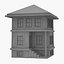 Lowpoly 중세 집 02