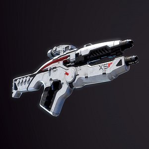 X5 Ghost Mass Effect 3D model