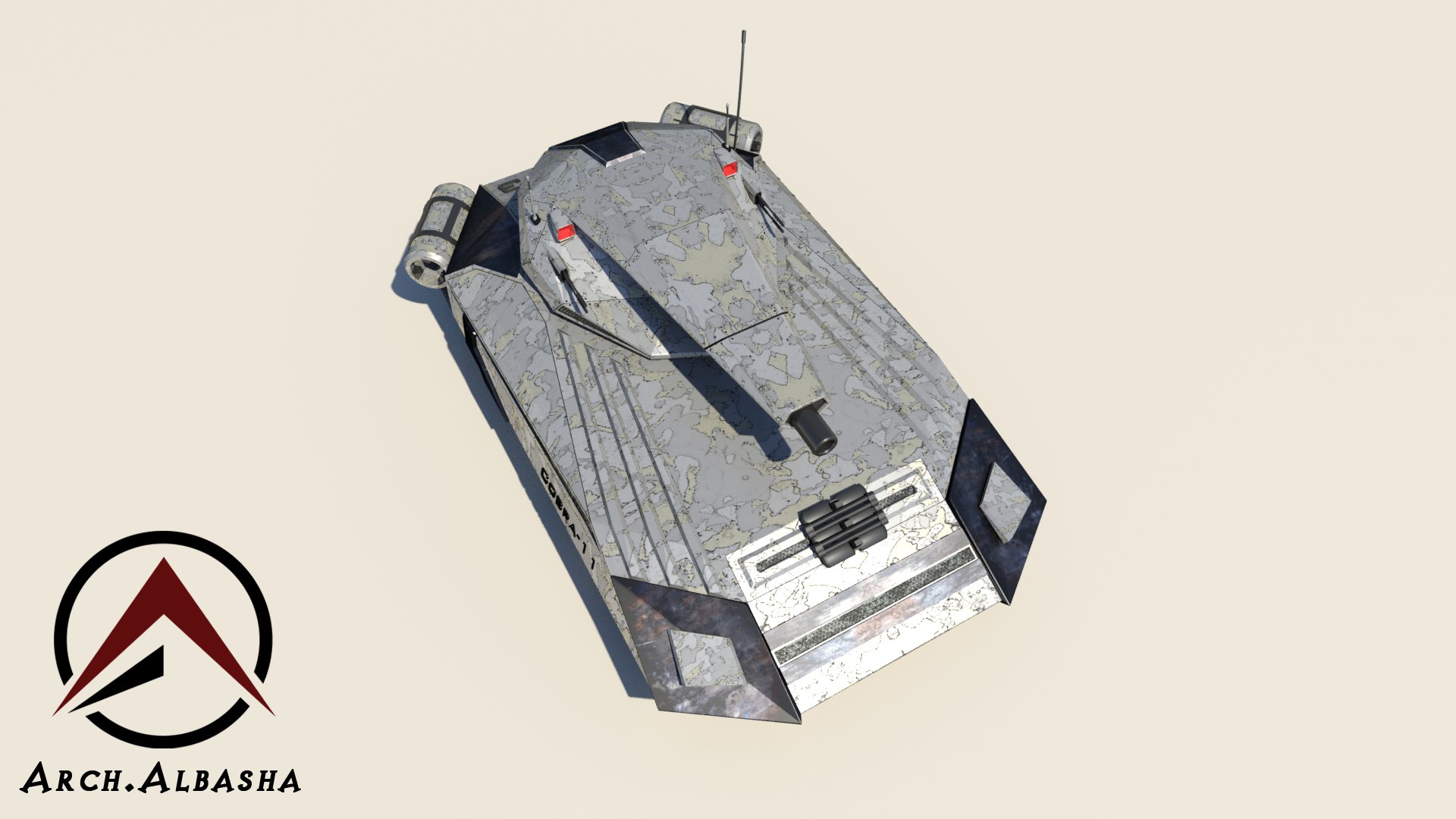 3d Tank Future Model