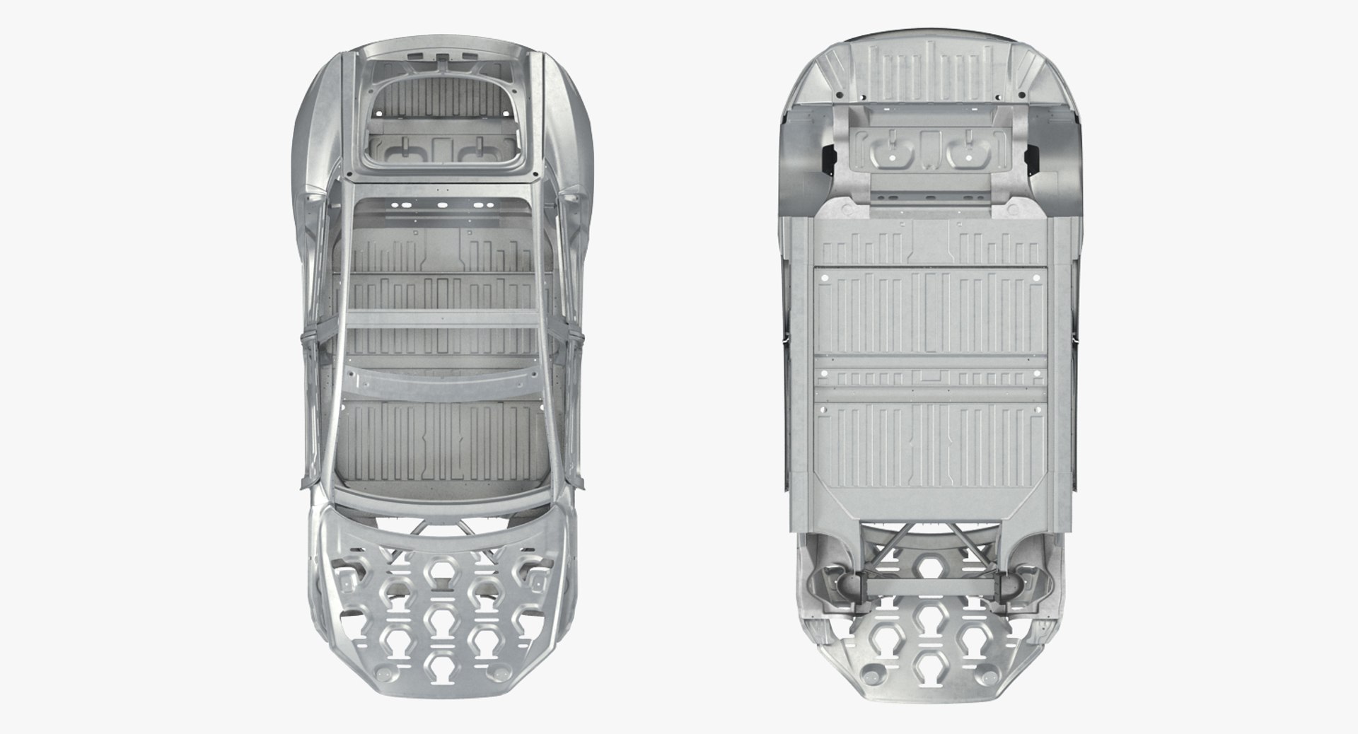 3d Tesla S Frame 2