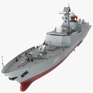 Type 054A Frigate 3D model