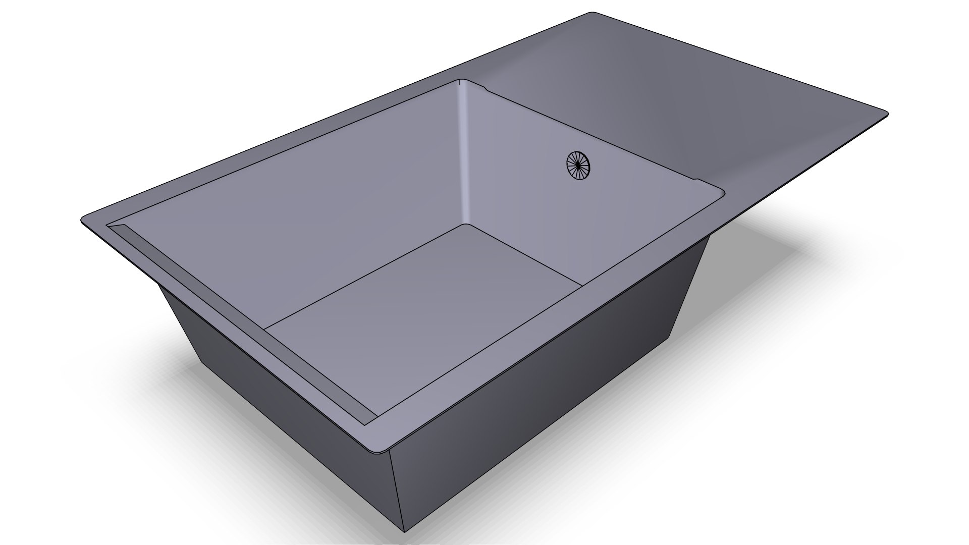 3D Sink Polygran GALS-862 Sand - TurboSquid 1804443