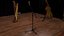 Concert Stage and Music Equipment Collection