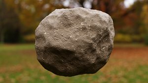 3D Procedural Rock Material model