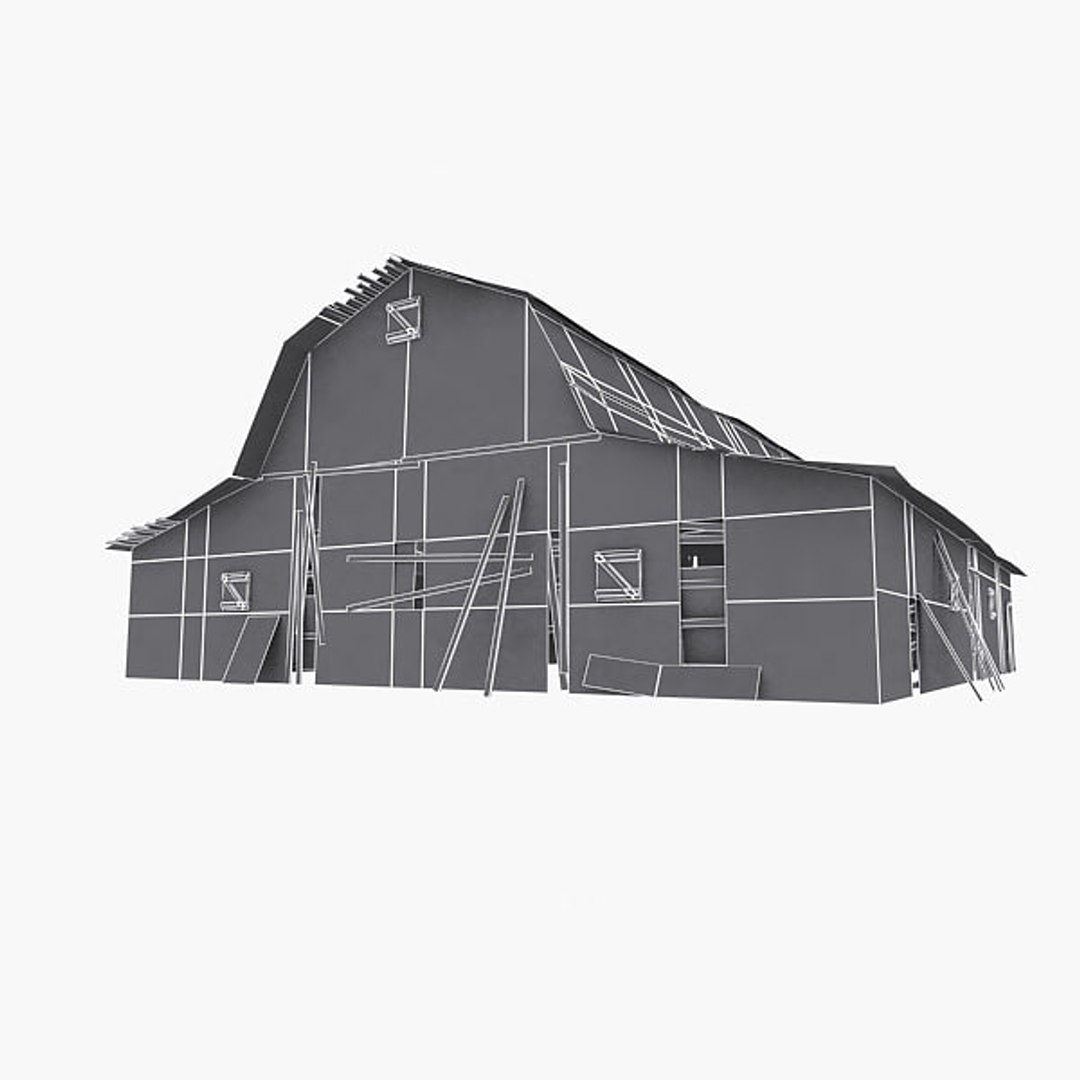 Photorealistic Barns 3D - TurboSquid 1274989