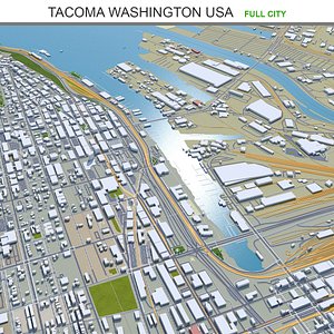 city area building model