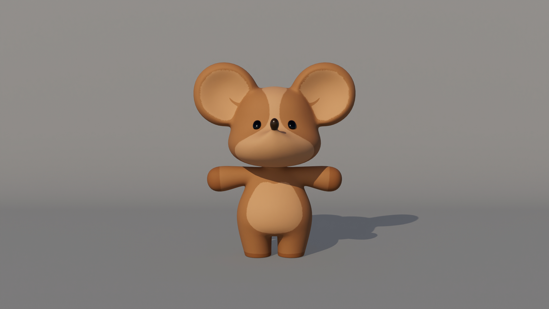Rigged Cartoon Mouse model - TurboSquid 2176234