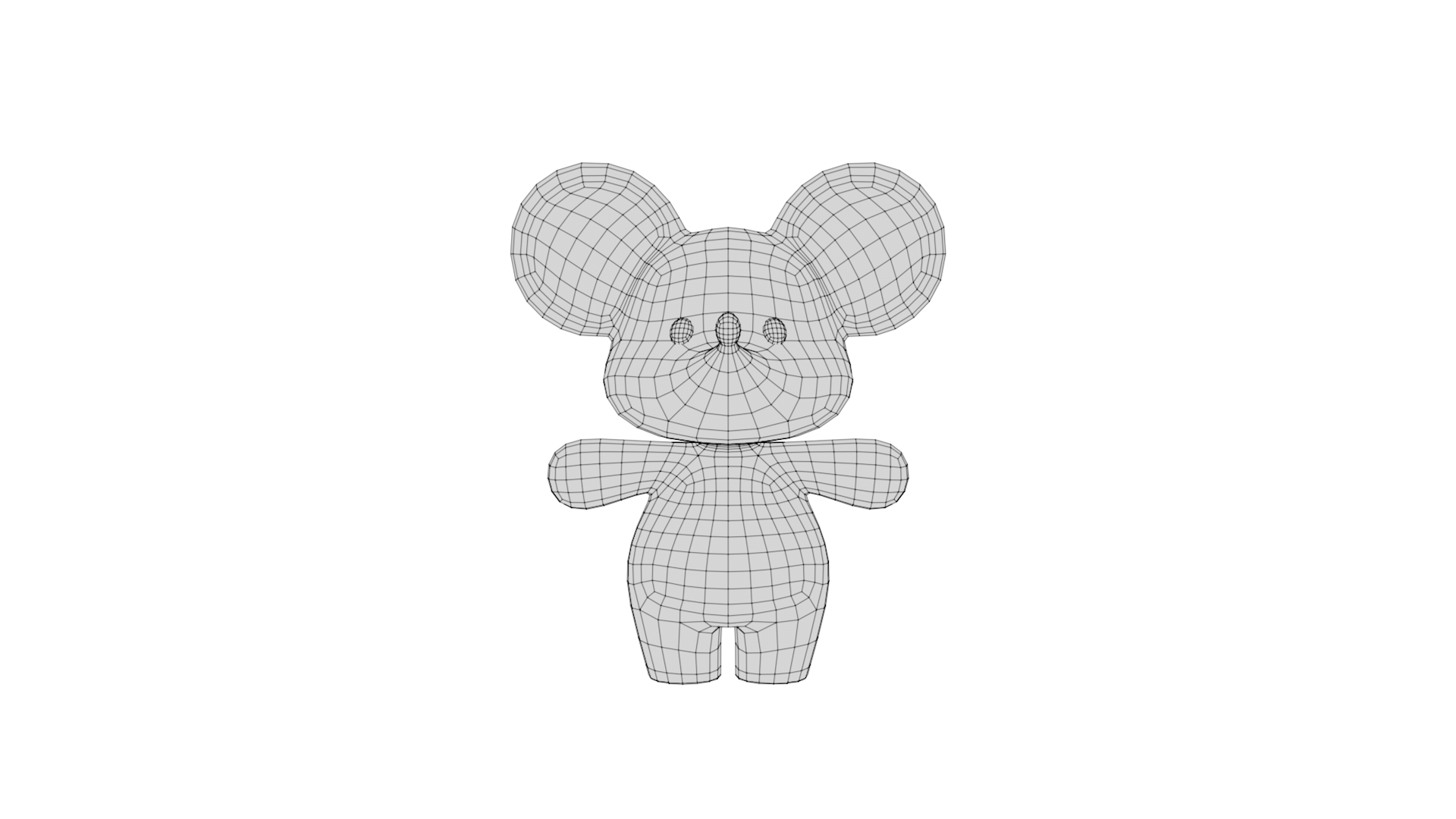 Rigged Cartoon Mouse model - TurboSquid 2176234