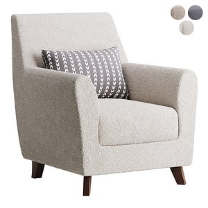 3D model Nuberi Armchair
